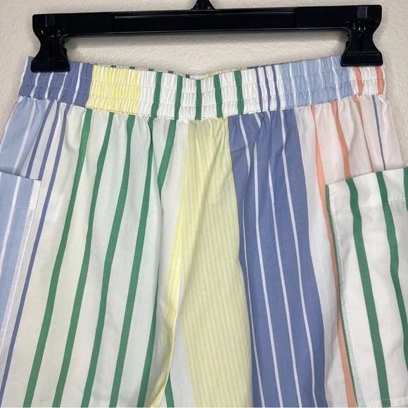 Rails White Colorful Portofino Striped Organic Cotton Blend Boxer Shorts XXS NWT - Picture 15 of 16